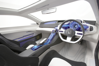 Illustration for article titled Honda CR-Z Hybrid Concept Car Too Awesome to Be a Honda